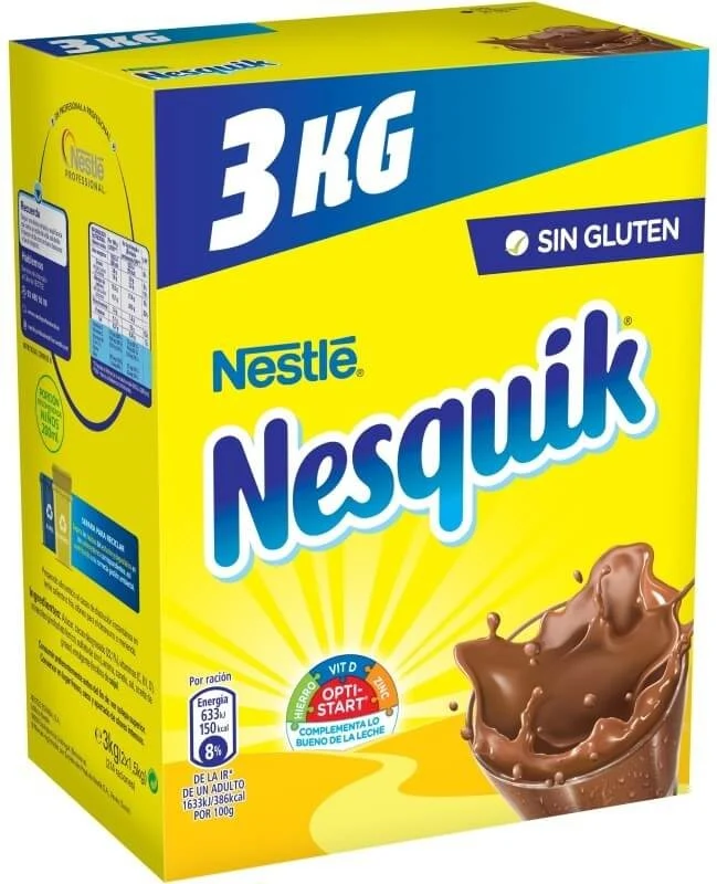 Nesquik Cacao En Polvo Caja 3Kg