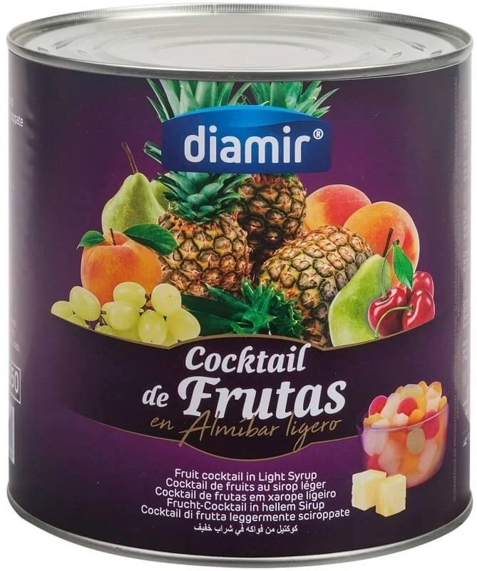 Diamir Cocktail de Frutas en Almíbar Ligero 3 kg