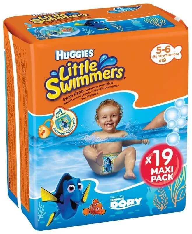 Huggies Pañales Little Swimmers Grande 18 Unidades