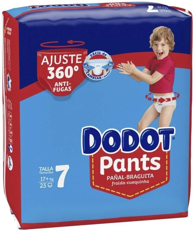 Dodot Pañales Pants T-7 23 Uds