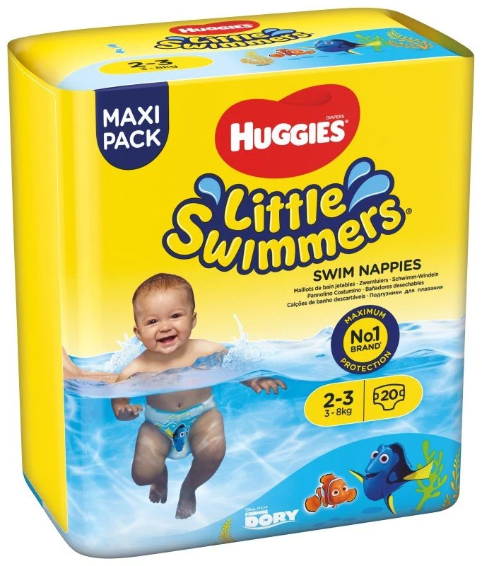 Huggies Little Swimmers Bañadores Desechables Talla 2-3 (3-8 kg) 20U