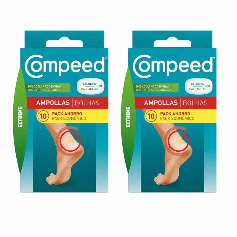 Compeed Extreme Blister Plasters, 10 plasters, Pack of 2