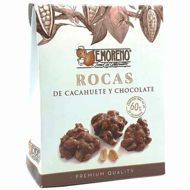 E.Moreno Rocas De Cacahuete Y Chocolate 120 Gr