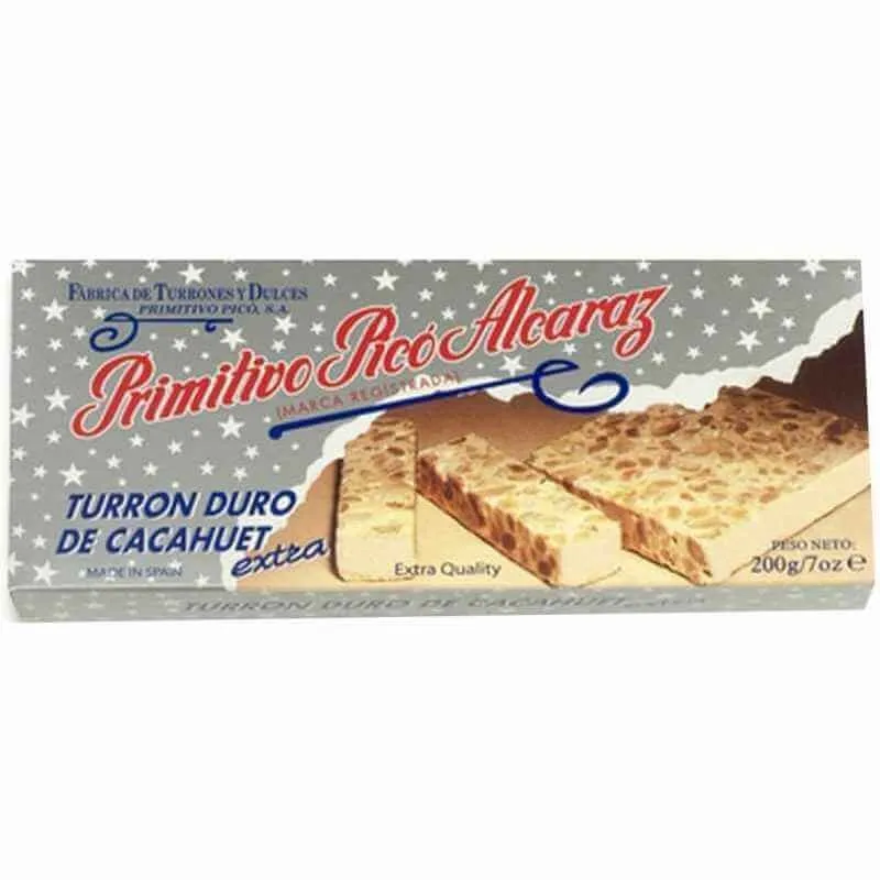 Primitivo Picó Turrón Cacahuete 200 Gr