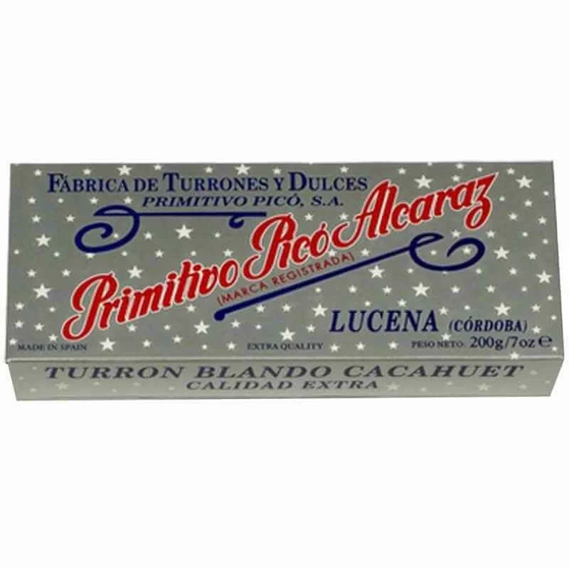 Primitivo Picó Turrón Blando de Cacahuete 200G