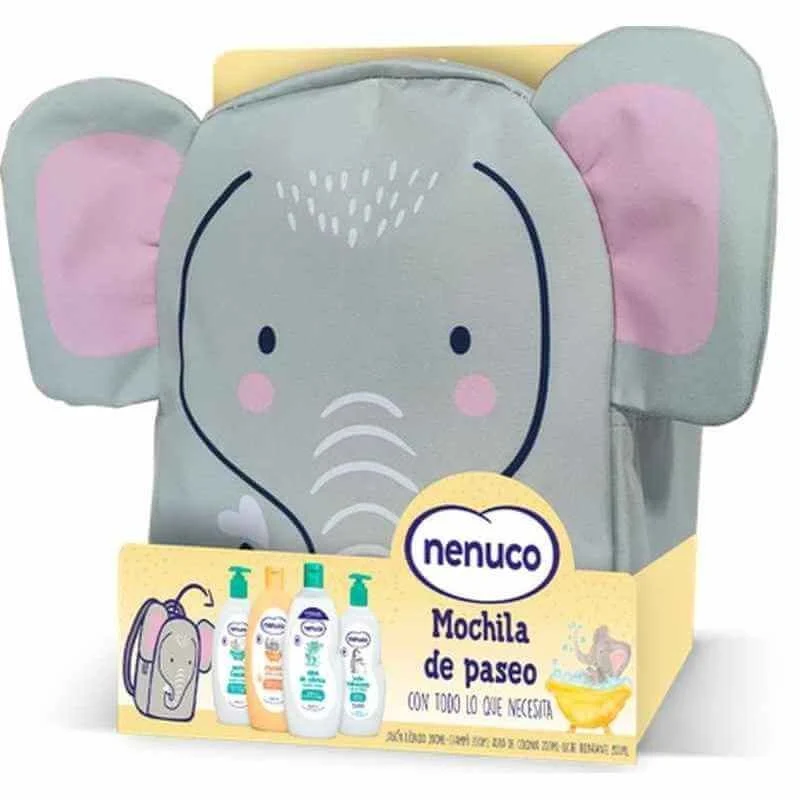 Nenuco Mochila Elefante Estuche de Paseo 800 ml