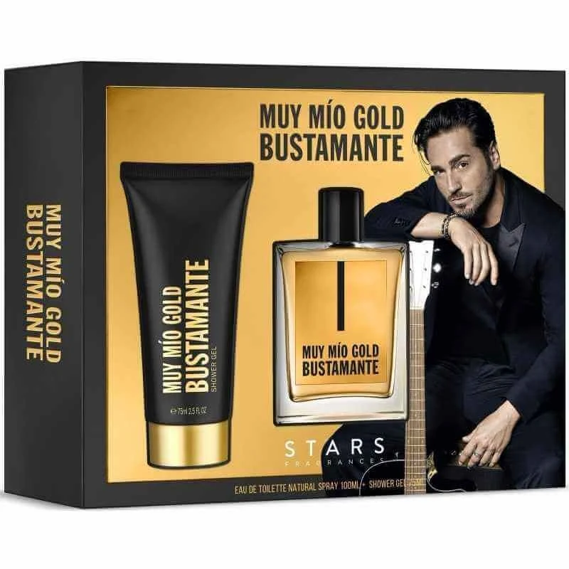 Bustamante Muy Mío Gold Estuche de Perfume 100 ml + 75 ml