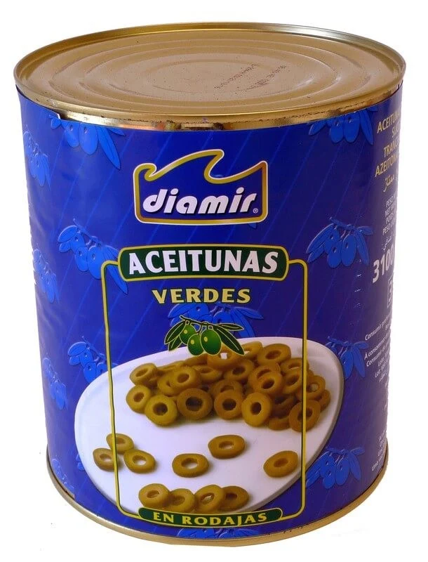 Diamir Aceitunas Verdes en Rodajas 3 kg