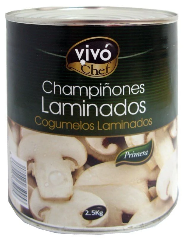 Vivo Chef Champiñones Laminados 2.5 Kg