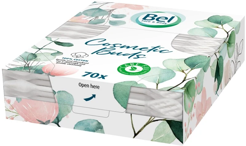 Bel Premium Bastoncillos de Algodón 70U