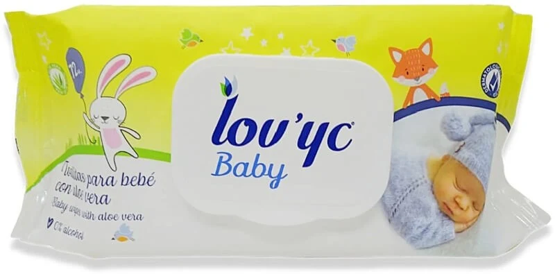 Lov'YC Toall Aloe Vera 72 Und