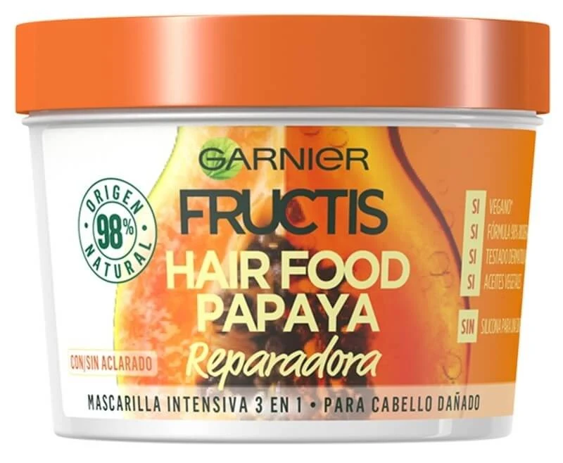 Garnier Fructis Hair Food Papaya Reparadora 390 ml