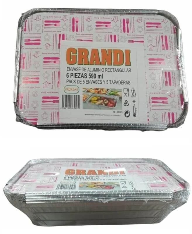 Grandi Envase Alum + Tap 5 GDE