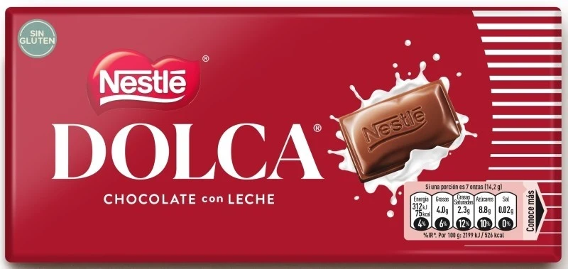 Nestle Chocolate Dolca Leche 100 Gr