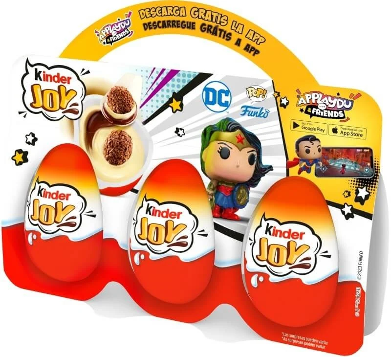Kinder Huevos Chocolate Joy 20 Gr PK 3