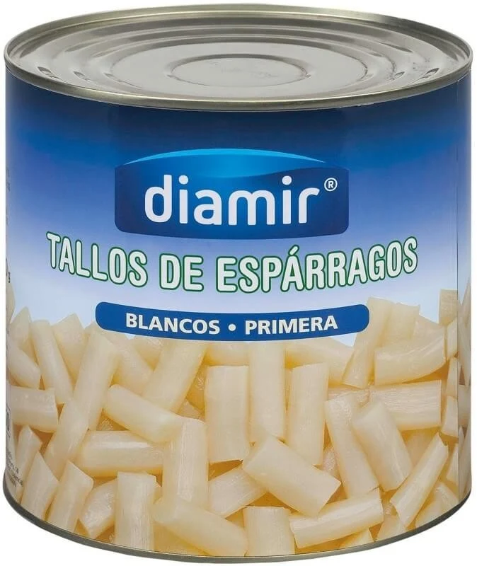 Diamir Tallos de Espárragos Blancos Primera 2,5Kg