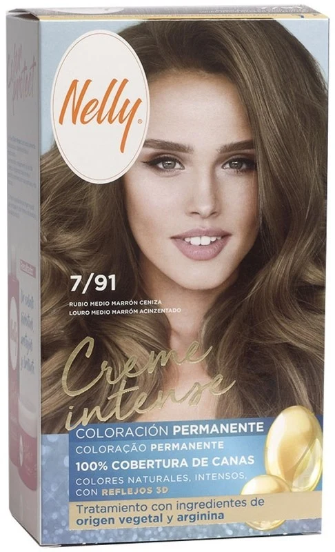 Nelly Color 7.91 Rubio Medio Marrón Ceniza