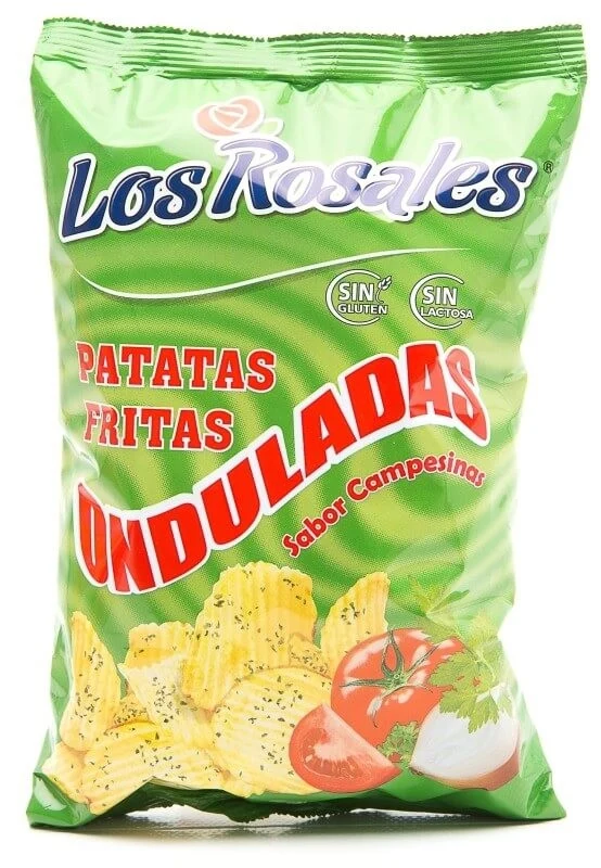 Los Rosales Patatas Fritas Onduladas Campesinas 140G