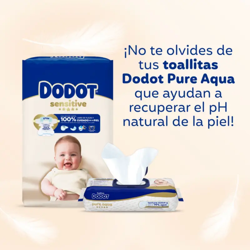 Dodot Sensitive Size 2, Nappies, 4Kg-8Kg , 174 pcs