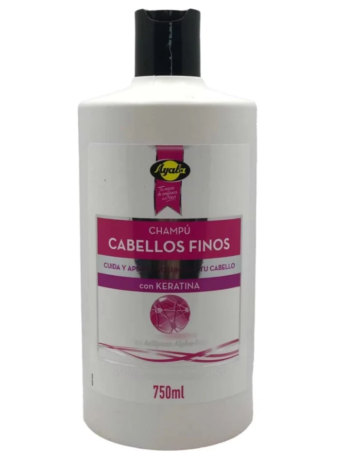 Ayala Champú Cabellos Finos con Keratina 750 ml