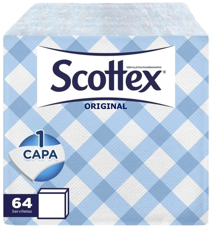 Scottex Servilleta Cua 1C 30x30 64U