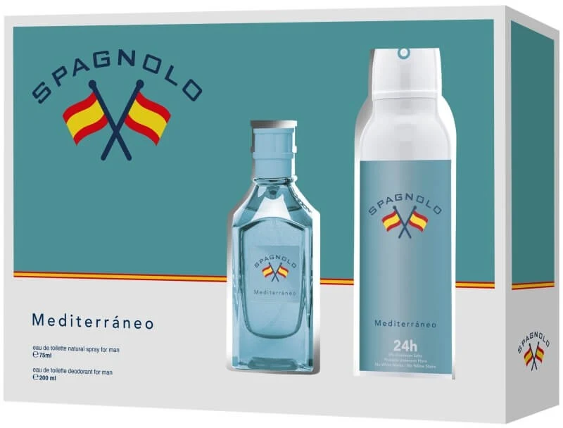 Spagnolo Mediterráneo Estuche Eau de Toilette 75 ml + Desodorante 200 ml