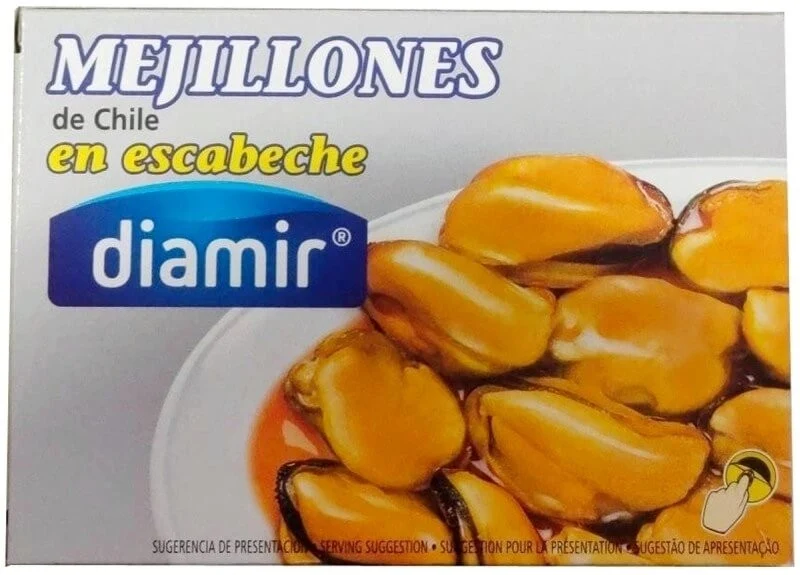 Diamir Mejillones de Chile en Escabeche RR-120