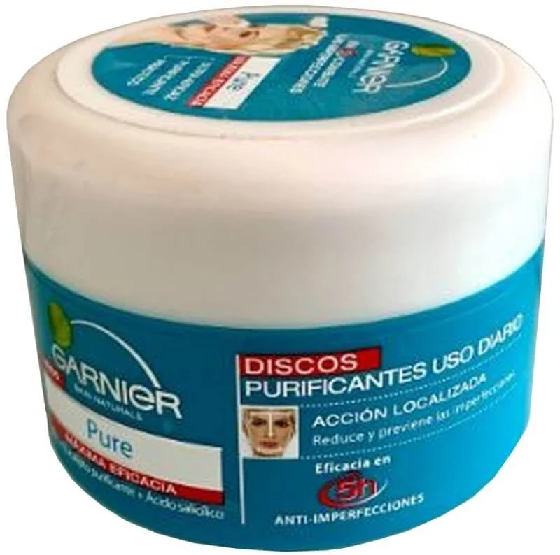 Garnier Pure Discos Purificantes Uso Diario 65 u