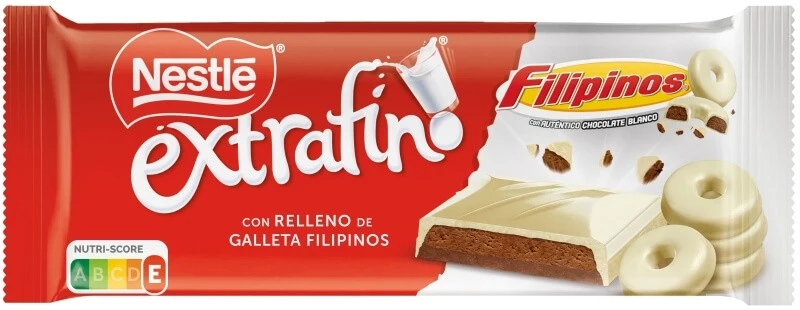 Nestlé Extrafino Filipinos Chocolate Blanco Tableta 84 g