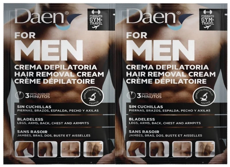 Daen For Men Crema Depilatoria 2 x 20 ml