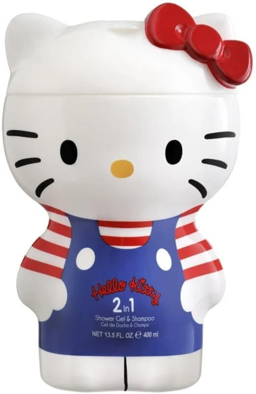 Hello Kitty 2 in 1 Gel de Ducha y Champú 400 ml