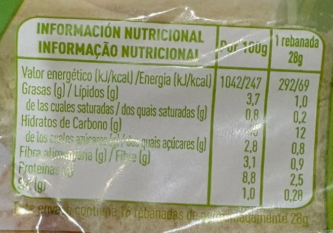 Ayala Pan de Molde Sin Corteza 450 g