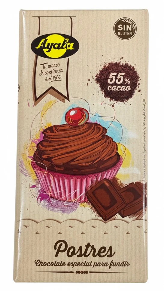 Ayala Chocolate Postres Especial para Fundir 200G