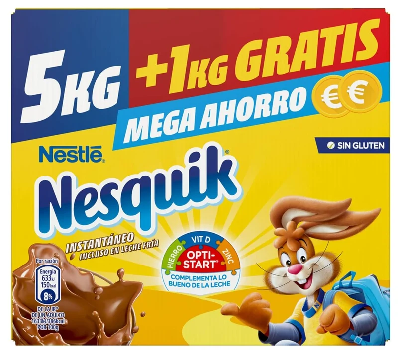 Nesquik Cacao en Polvo 6 Kg