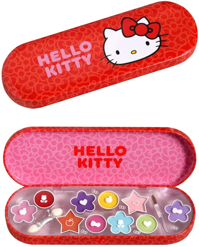 Hello Kitty Estuche Metálico Set de Maquillaje Estándar