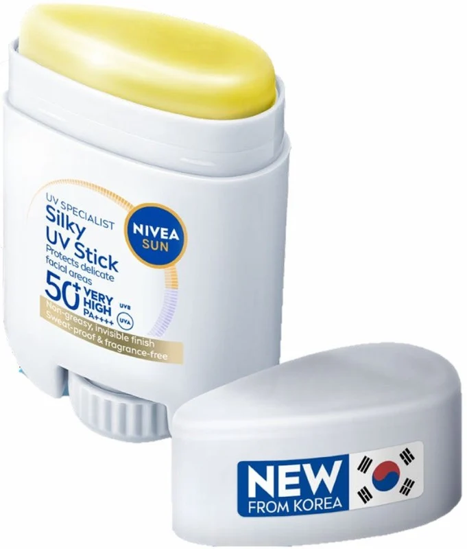 Nivea Sun Silky UV Stick Protector Solar Facial SPF 50+ 15 g
