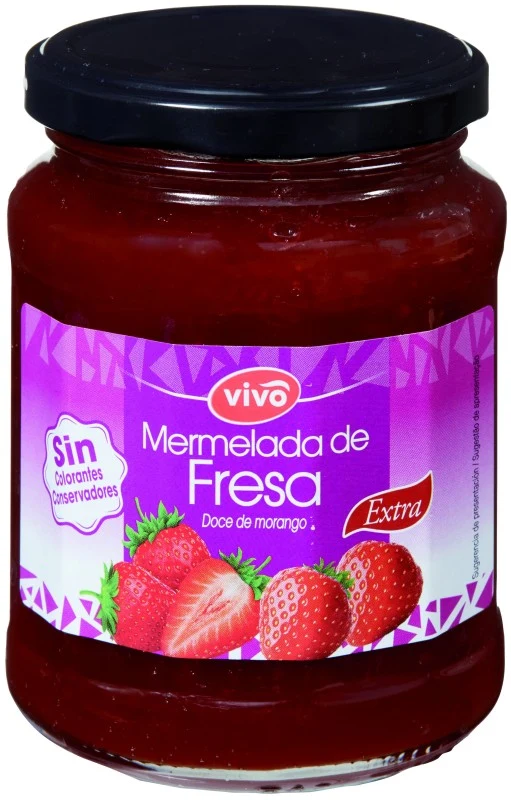 Vivo Extra Mermelada de Fresa 350 g