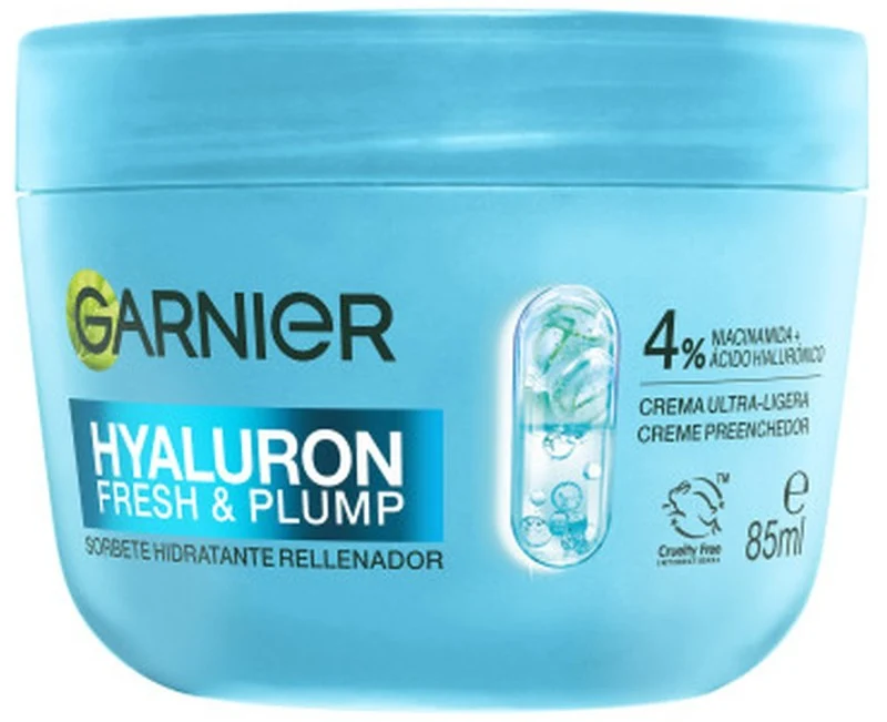 Garnier Hyaluron Fresh & Plump Sorbete Hidratante Rellenador 85 ml