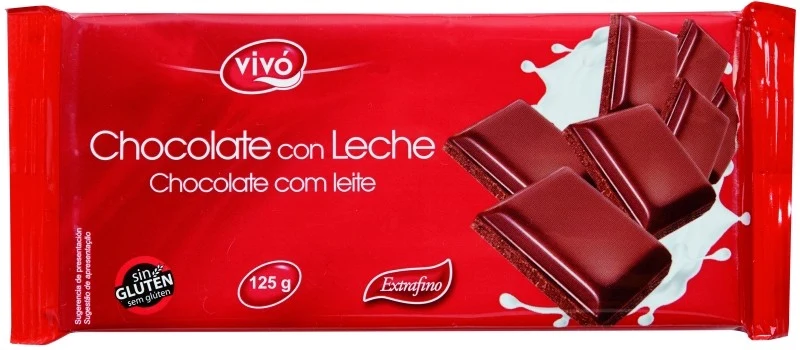Vivó Extrafino Chocolate con Leche 125 g
