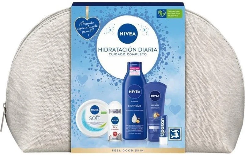 Nivea Hidratación Diaria Neceser de Cuidado Completo 4 piezas