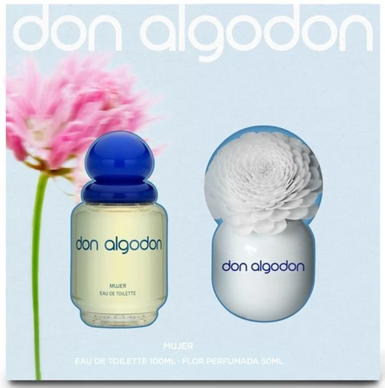 Don Algodón Mujer Estuche Eau de Toilette y Ambientador Flor 100 ml + 50 ml