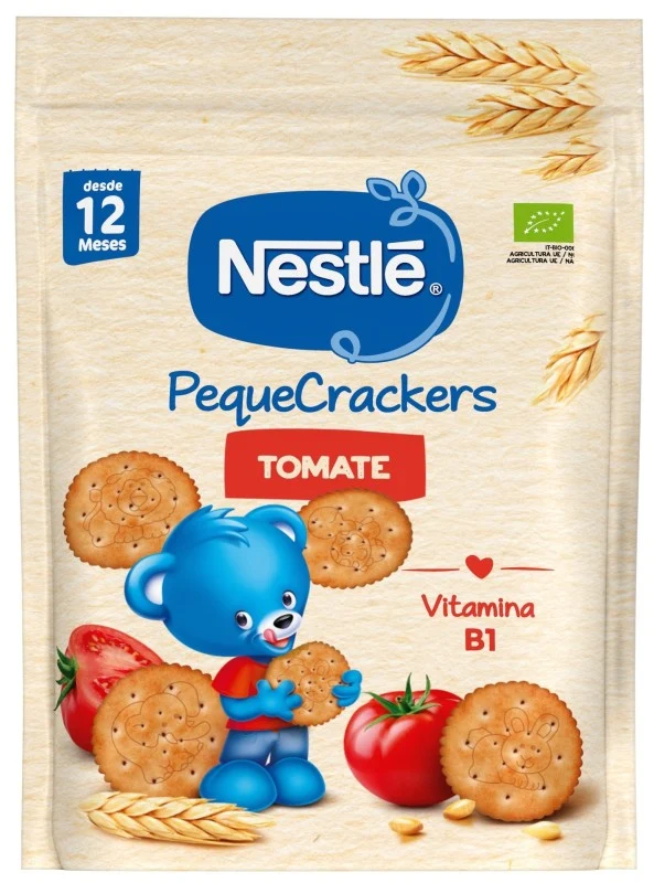 Nestlé PequeCrackers Galletas de Tomate 100 g