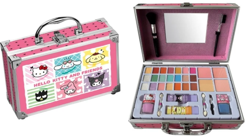 Hello Kitty Maletín Maquillaje Friends Set Infantil