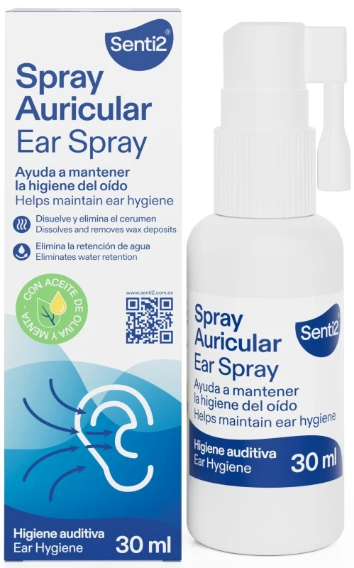 Senti2 Spray Auricular Higiene Auditiva 30 ml