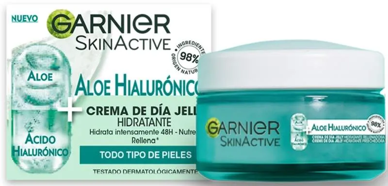 Garnier SkinActive Aloe Hialurónico Crema de Día Jelly Hidratante 50 ml