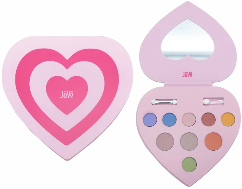 Jövd Coffret Corazón Paleta de Sombras de Ojos (9 tonos)