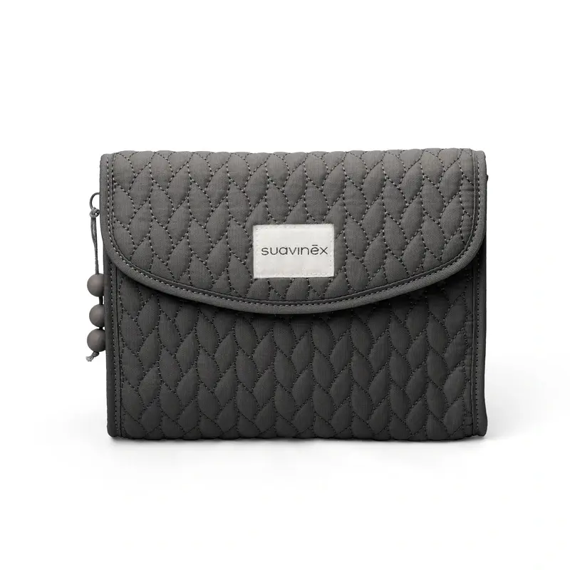 Suavinex Newborn Toilet Bag In Cloth, Grey