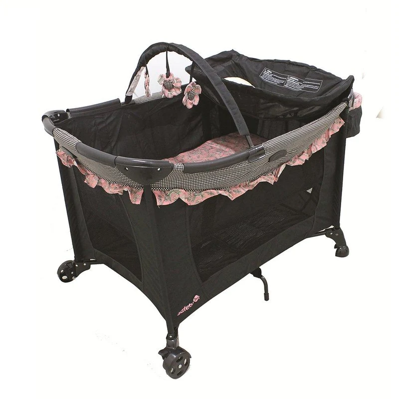 corral cuna eiffel rose