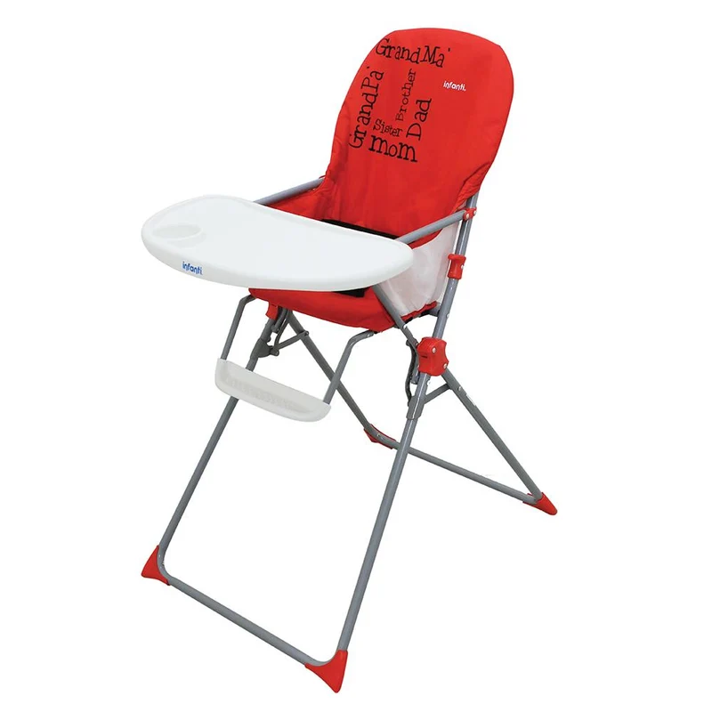 comedor plegable rojo