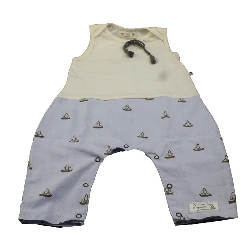 enterizo budas azul talla 9 12m